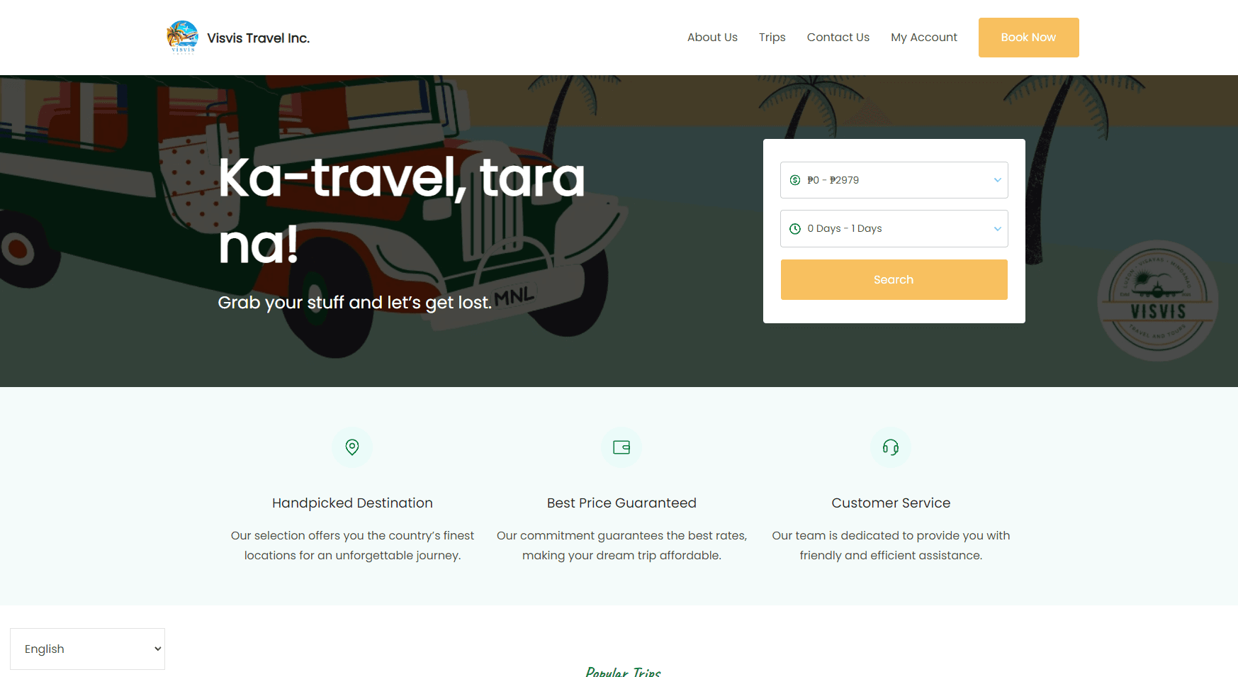 Travel Agency Website